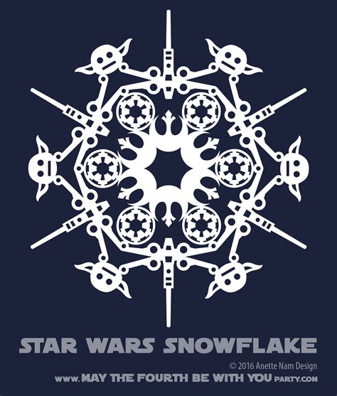 Printable Star Wars Snowflakes
